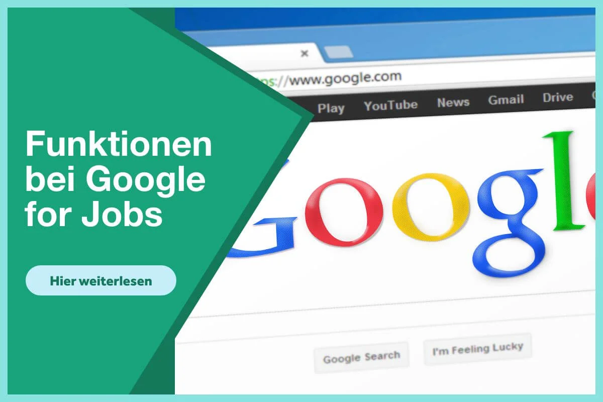 Funktionen bei Google for Jobs